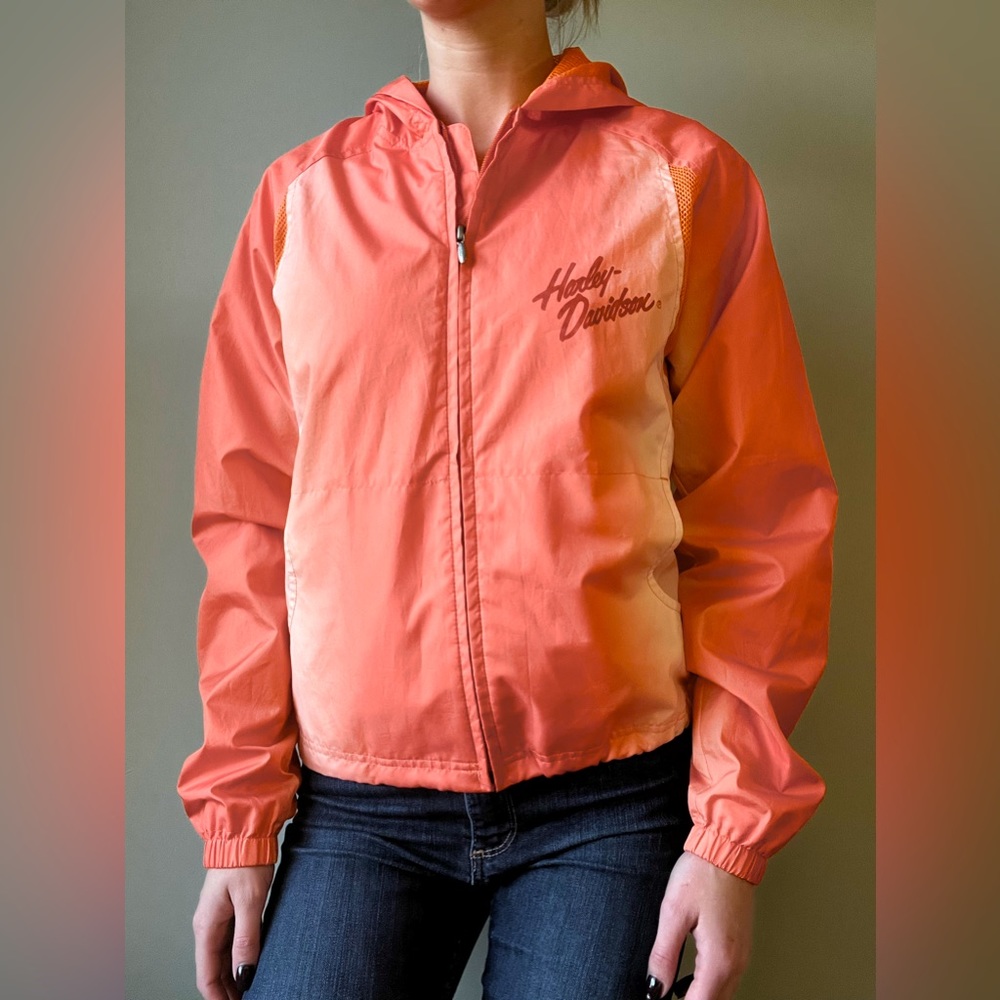 NWOT Harley Davidson Women’s Windbreaker Jacket